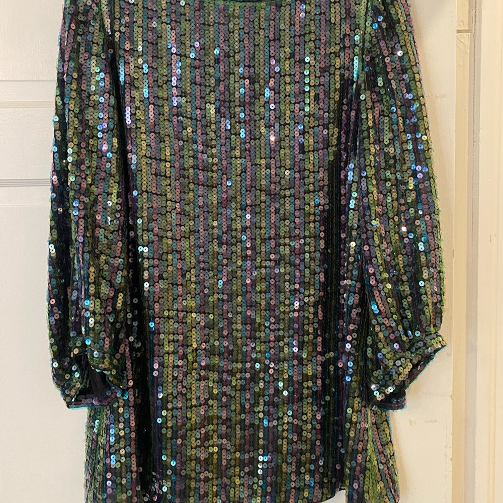 Elizabeth & James Sequins Mini dress